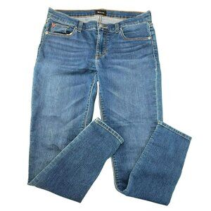 Hudson Womens Jeans Krista Super Skinny Med Blue Stretch Size 28  VR1024